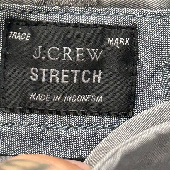 J.Crew Varick Shorts Men's Size W30 / Inseam 5in Gray Stretch Slash Pockets - Picture 3 of 7